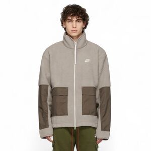 NIKE Essentials Full-Zip Sherpa Fleece Jacket